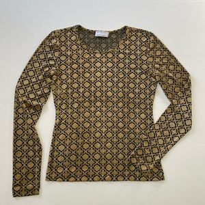 Alberta Ferretti Vintage Top, Size M